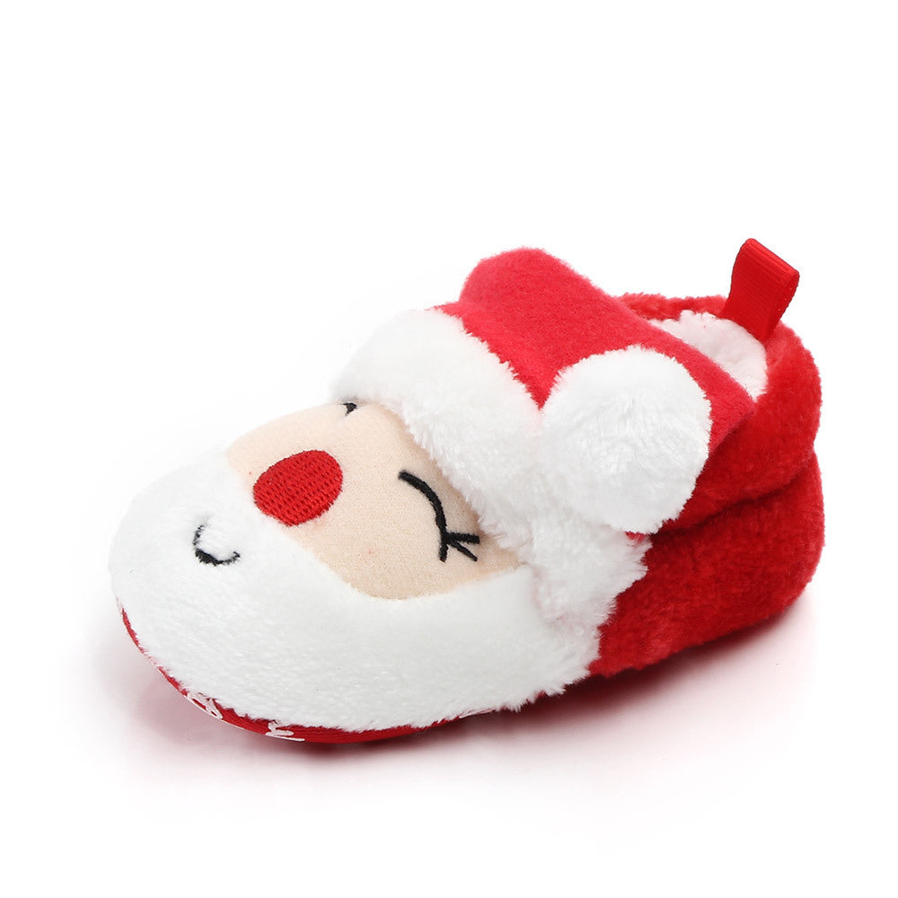 FestiveFeet: Christmas Cheer Soft Sole Toddler Shoes