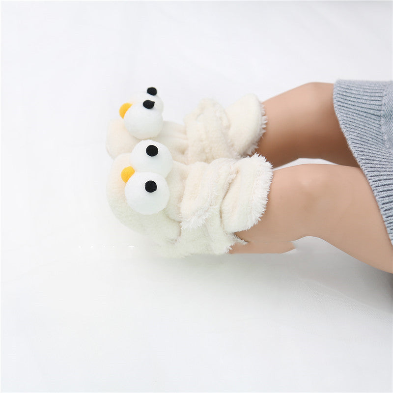 CozyCuddle Plush Floor Shoes: Snuggly Warmth for Tiny Tots