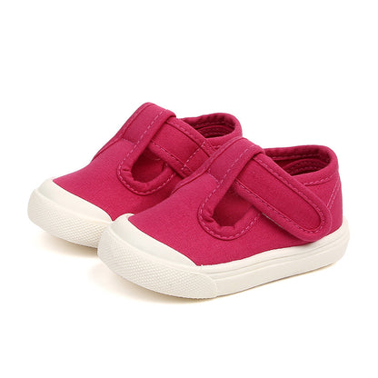 Cozy Tread Tykes - Trendy Autumn Canvas Shoes for Kiddos