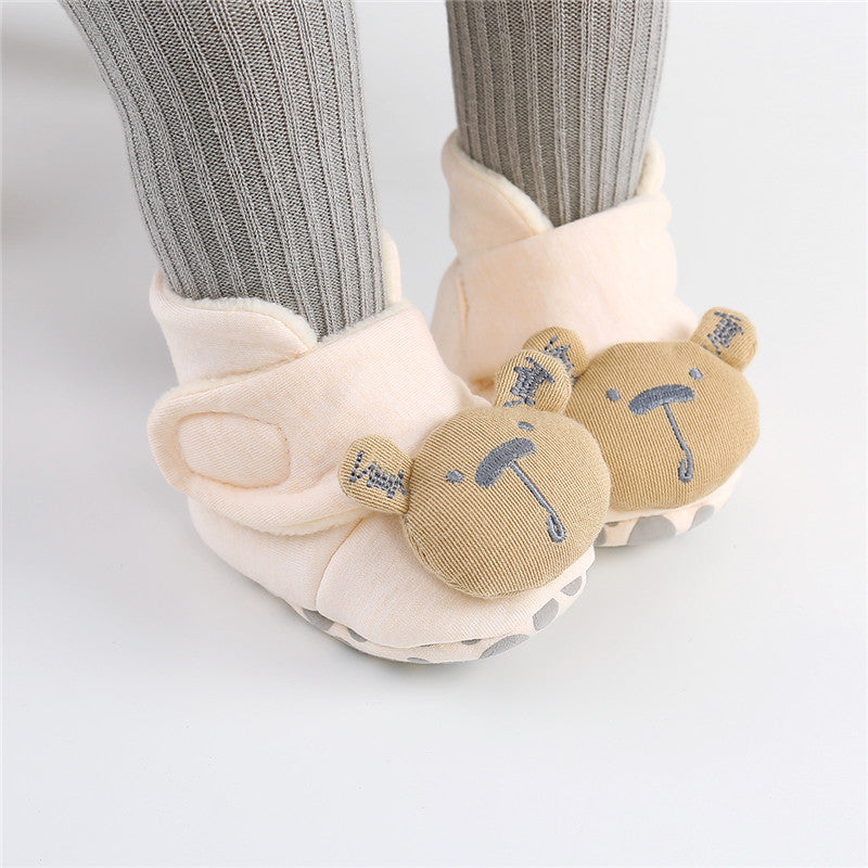 CozyCuddle Plush Floor Shoes: Snuggly Warmth for Tiny Tots