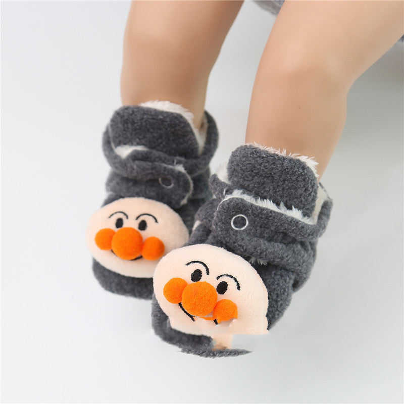 CozyCuddle Plush Floor Shoes: Snuggly Warmth for Tiny Tots