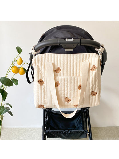 Multifunctional Storage Diaper One Shoulder Mommy Bag Messenger