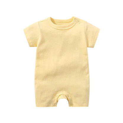 Baby Summer Short Sleeve Boxer Jumpsuit