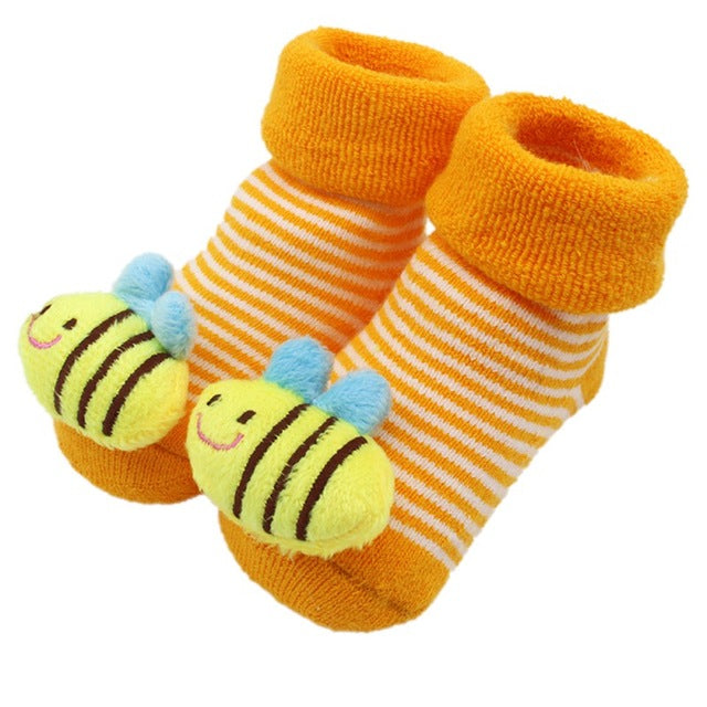 CuddleSteps Stitched Doll Socks