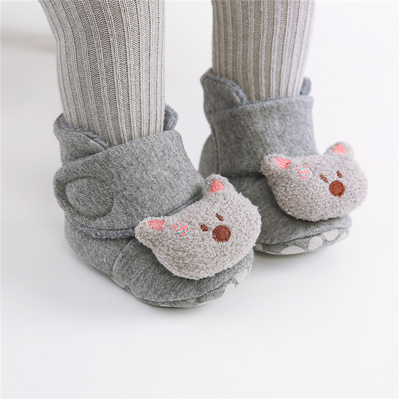 CozyCuddle Plush Floor Shoes: Snuggly Warmth for Tiny Tots