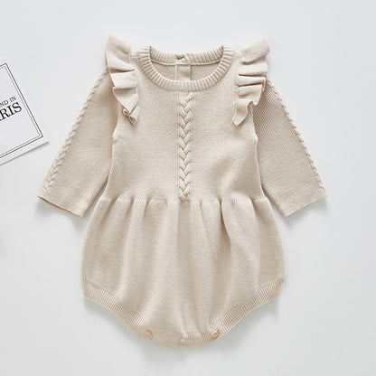 Baby’s Cozy Haven: Cotton Romper for Snuggly Comfort