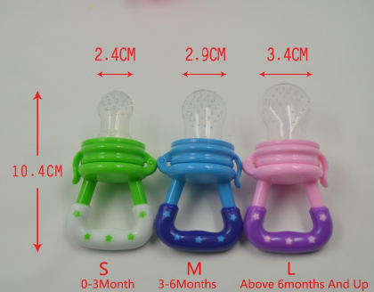 New Baby Silicone Pacifier, Encapsulated To Soothe Complementary Food Feeding Artifact