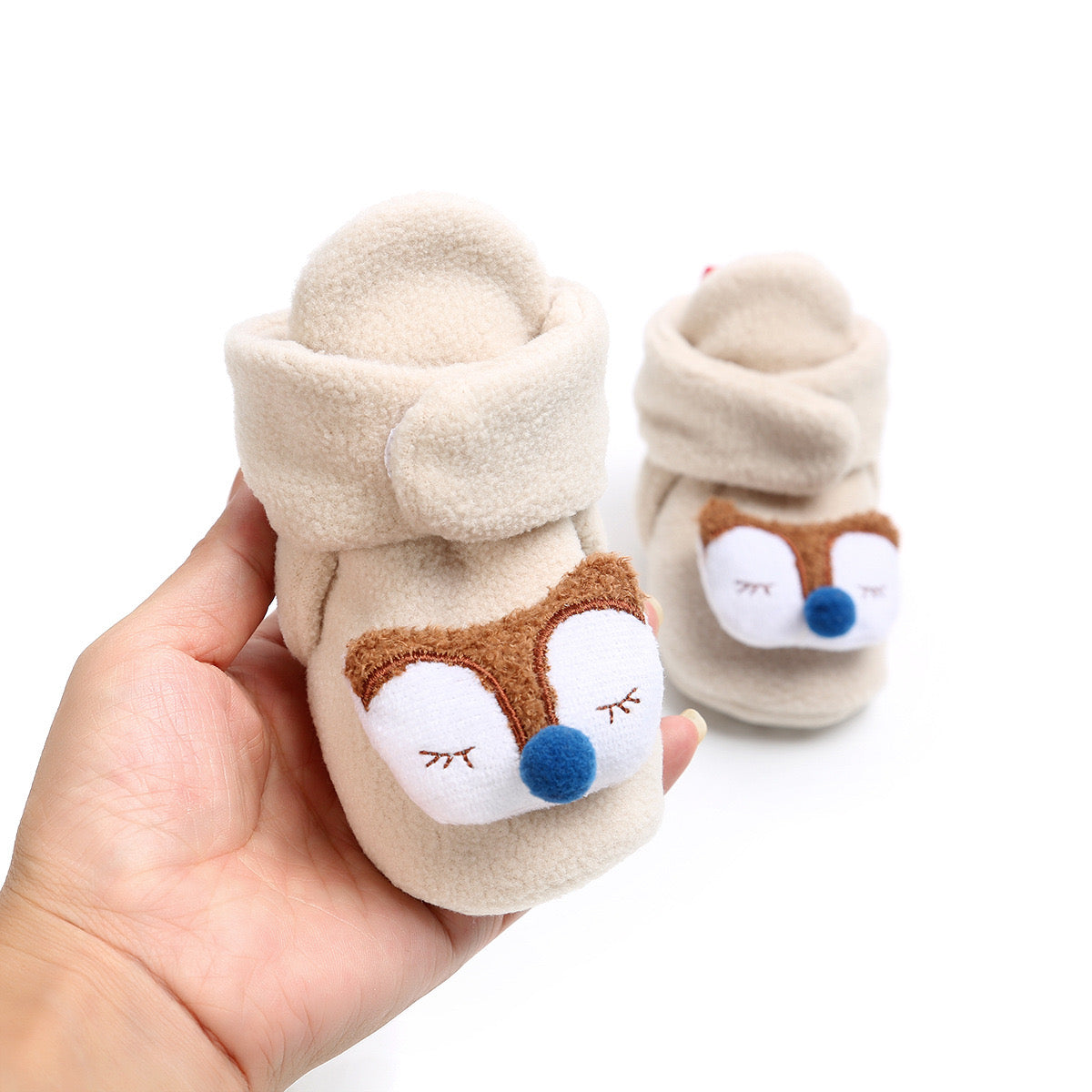 CozyCuddle Plush Floor Shoes: Snuggly Warmth for Tiny Tots