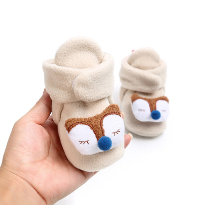 CozyCuddle Plush Floor Shoes: Snuggly Warmth for Tiny Tots