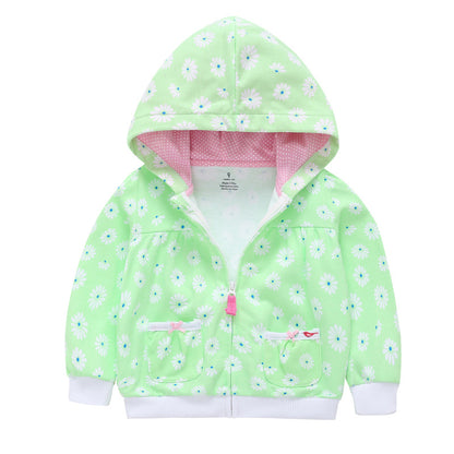 Sweet Snuggle: Candy Color Hooded Zipper Coat