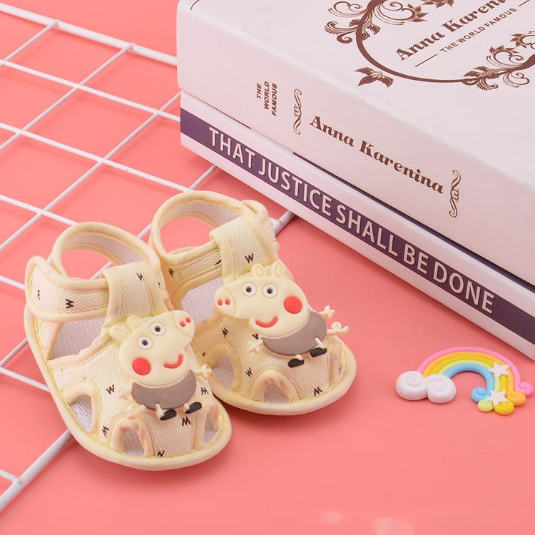 Baby Footsteps: Comfort Cloth Sole Sandals