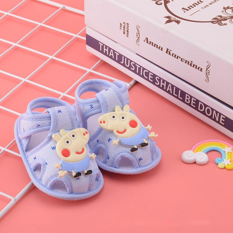 Baby Footsteps: Comfort Cloth Sole Sandals