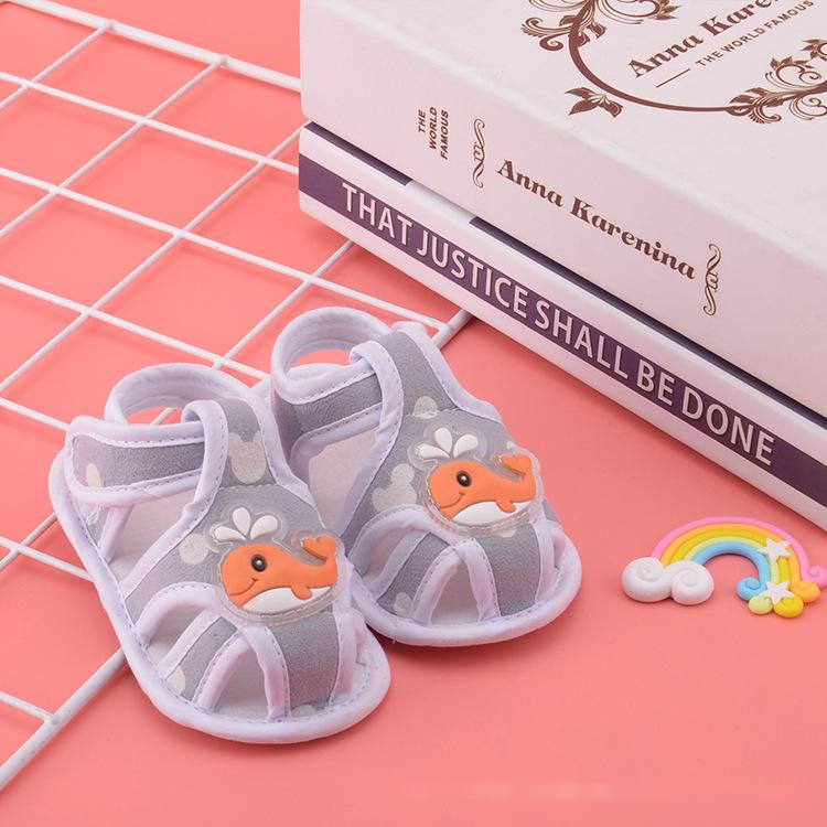 Baby Footsteps: Comfort Cloth Sole Sandals