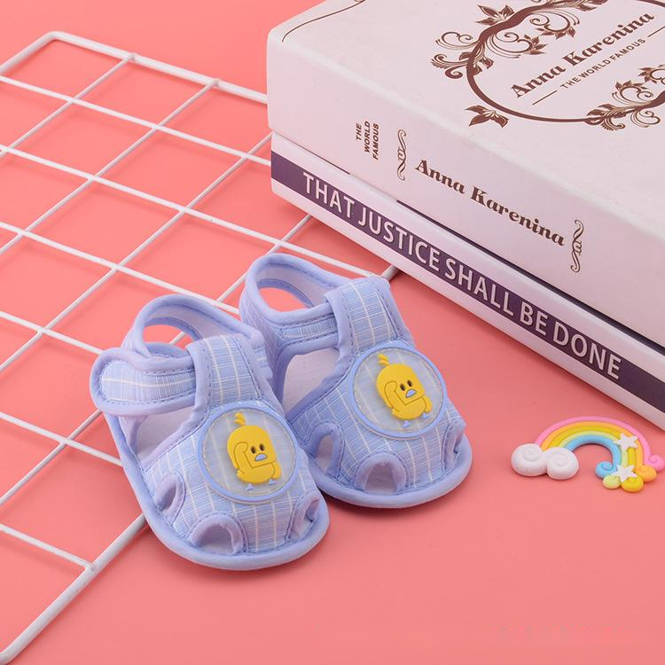 Baby Footsteps: Comfort Cloth Sole Sandals