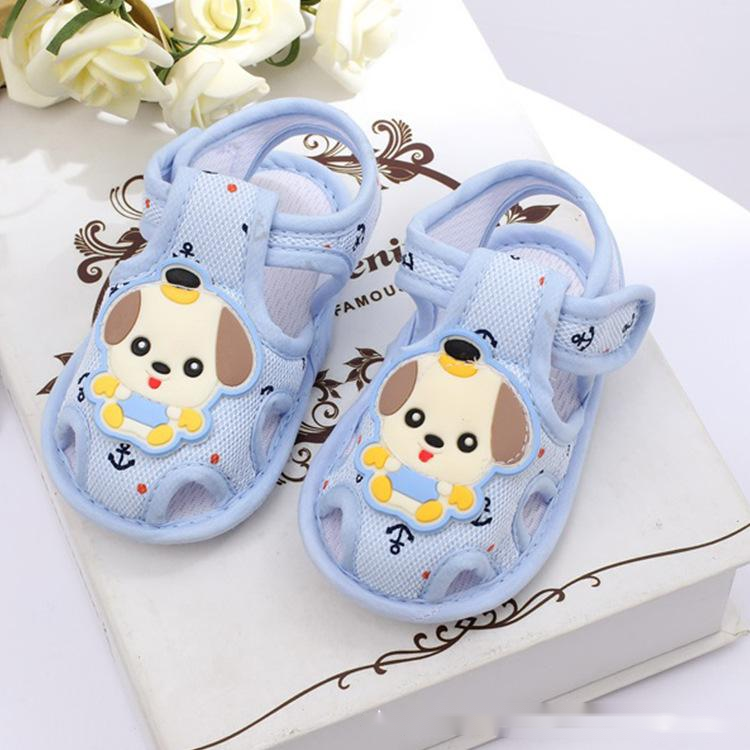 Baby Footsteps: Comfort Cloth Sole Sandals