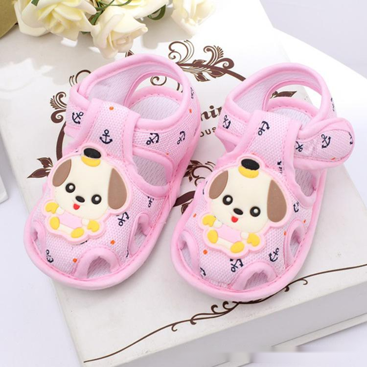 Baby Footsteps: Comfort Cloth Sole Sandals