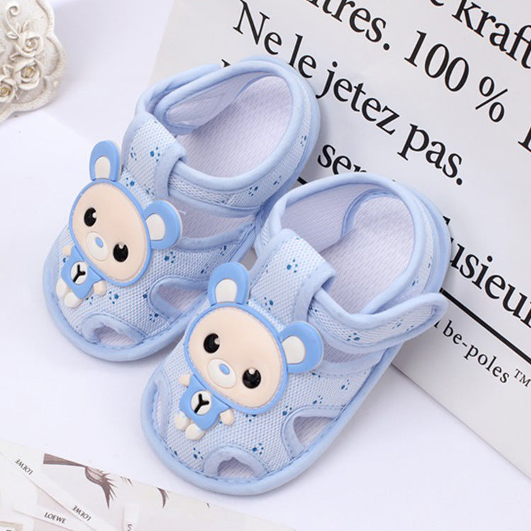 Baby Footsteps: Comfort Cloth Sole Sandals