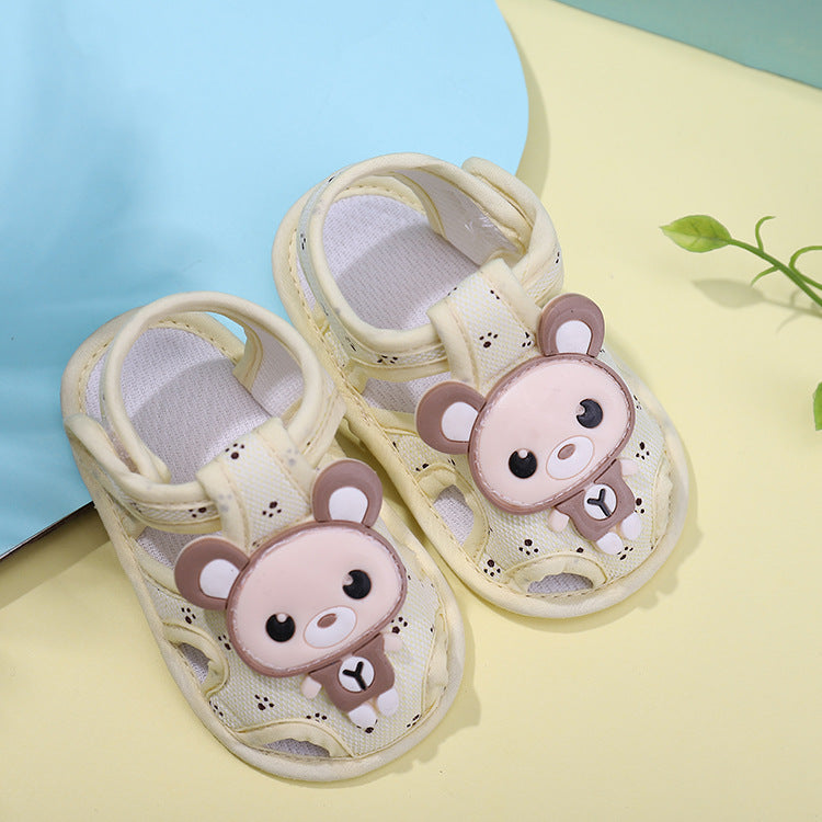 Baby Footsteps: Comfort Cloth Sole Sandals