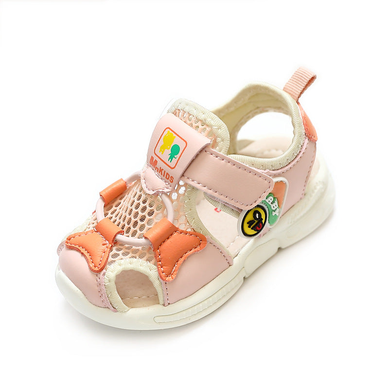 Cartoon Cuties Microfiber Toddler Sandals