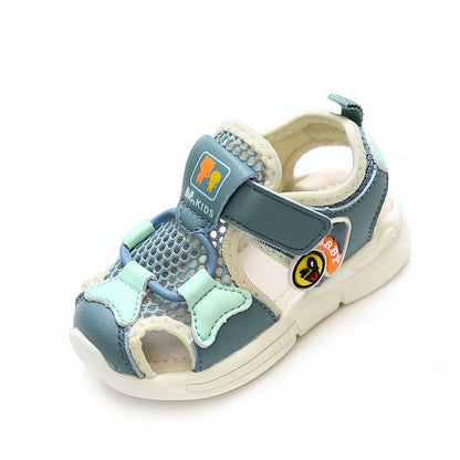 Cartoon Cuties Microfiber Toddler Sandals