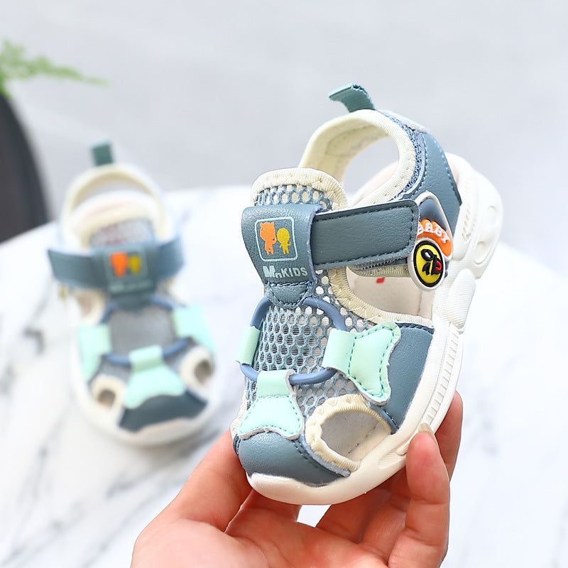 Cartoon Cuties Microfiber Toddler Sandals