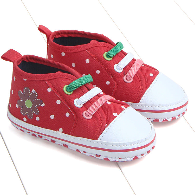 BrightSteps Canvas Classics - Non-Slip Toddler Sneakers