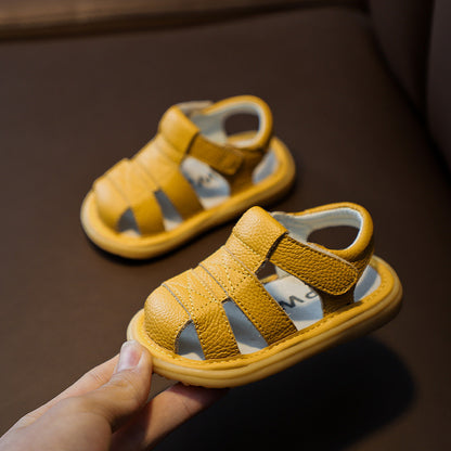 Little Gent’s Club - Premium Leather Cowhide Toddler Sandals