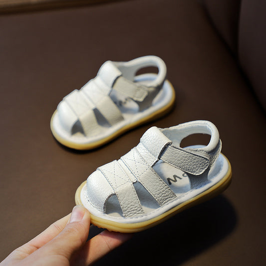 Little Gent’s Club - Premium Leather Cowhide Toddler Sandals