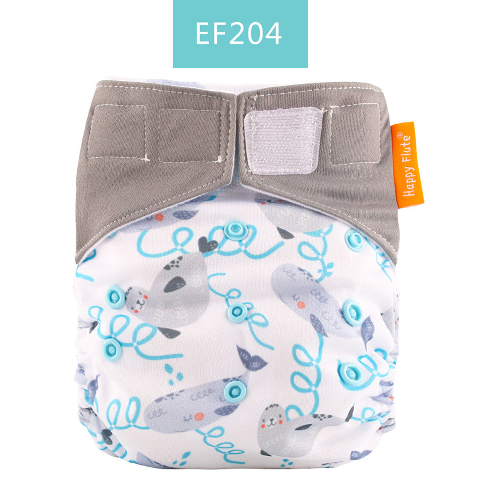 Absorbable and washable diapers