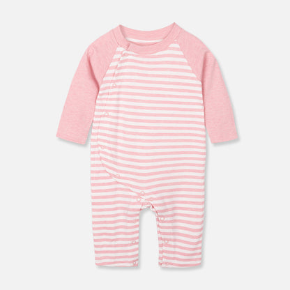 Partial breasted baby jumpsuit