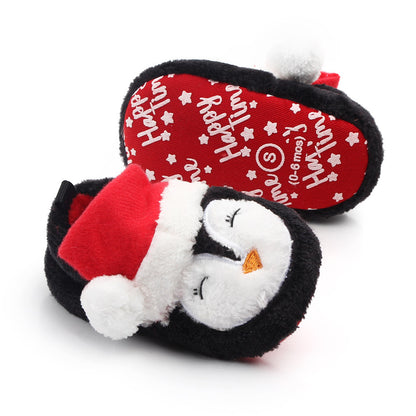 FestiveFeet: Christmas Cheer Soft Sole Toddler Shoes