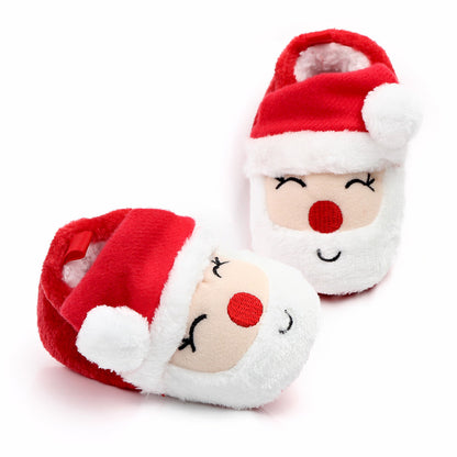 FestiveFeet: Christmas Cheer Soft Sole Toddler Shoes