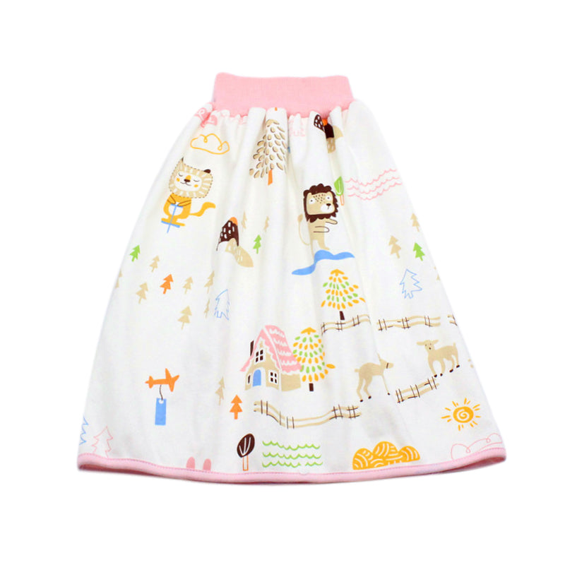 Dry Delight: Waterproof Infant Diaper Skirt