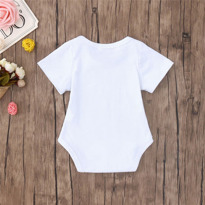 Summer male and female baby bodysuits