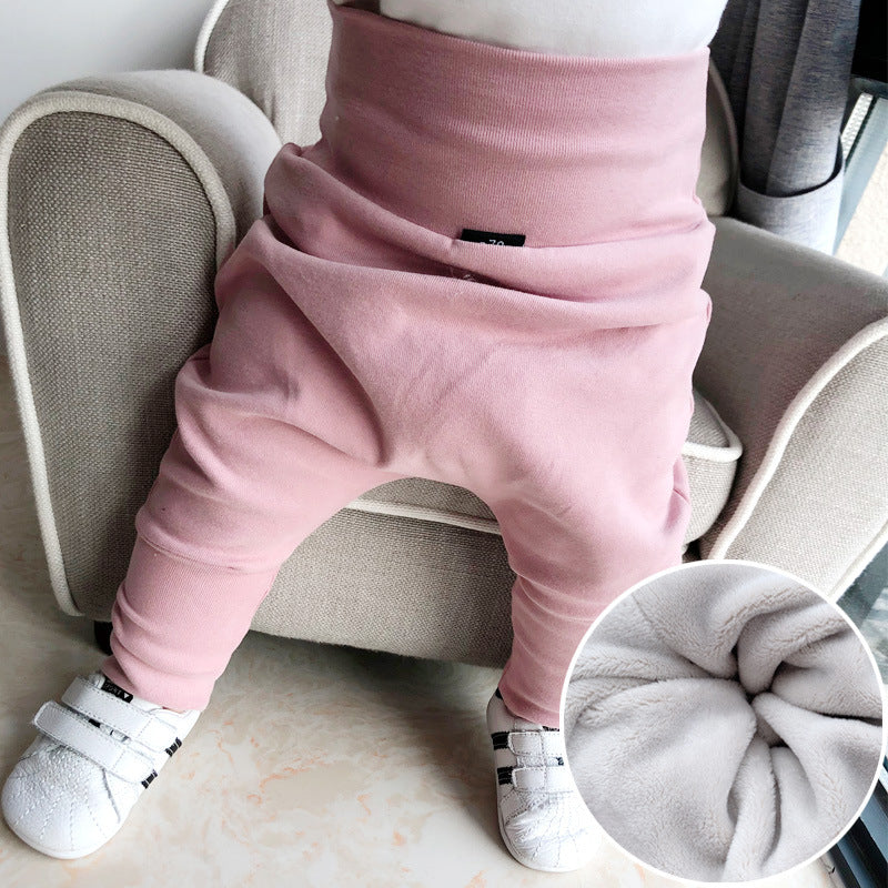 Cozy Cub High-Waist Baby Belly Pants - Snug & Gentle Tummy Warmer Trousers