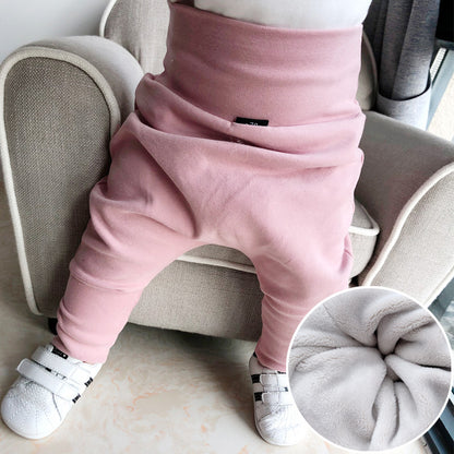 Cozy Cub High-Waist Baby Belly Pants - Snug & Gentle Tummy Warmer Trousers