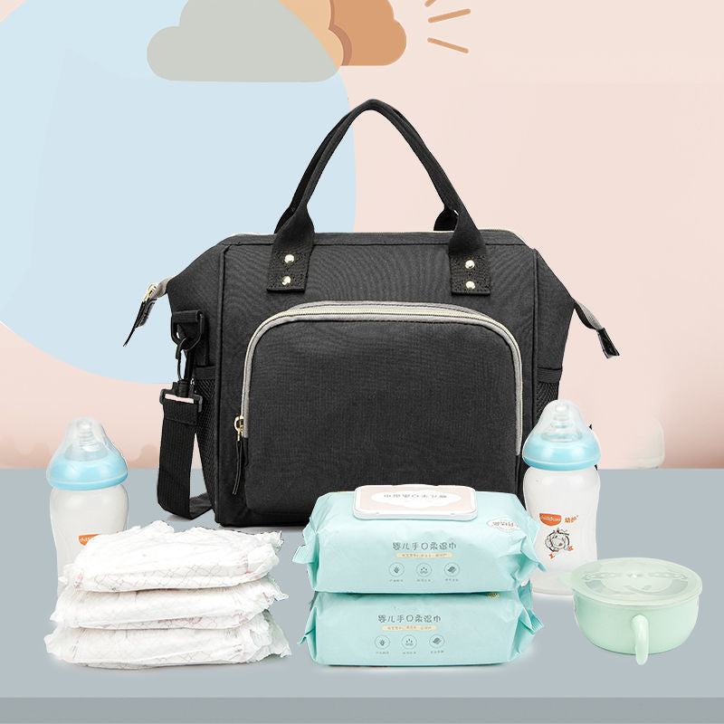 Multifunctional Baby Mother Outing One-shoulder Diaper Bag