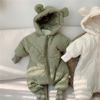 Men and Women Baby Bears Thickened Warm Winter Clothes