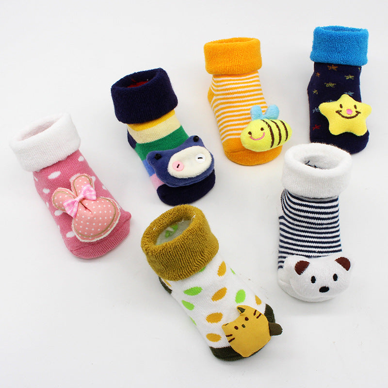 CuddleSteps Stitched Doll Socks