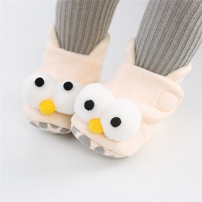 CozyCuddle Plush Floor Shoes: Snuggly Warmth for Tiny Tots