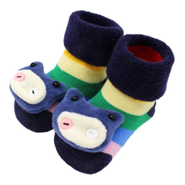 CuddleSteps Stitched Doll Socks