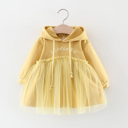 Whimsy Whirl: Little Girl’s Twirl-Friendly Skater Dress