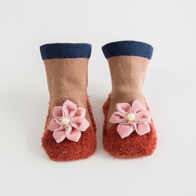 CuddleSteps Stitched Doll Socks