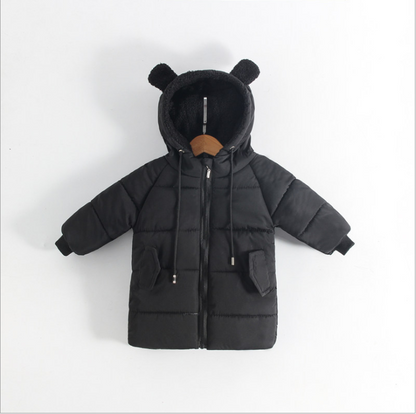 Baby plus cotton down coat