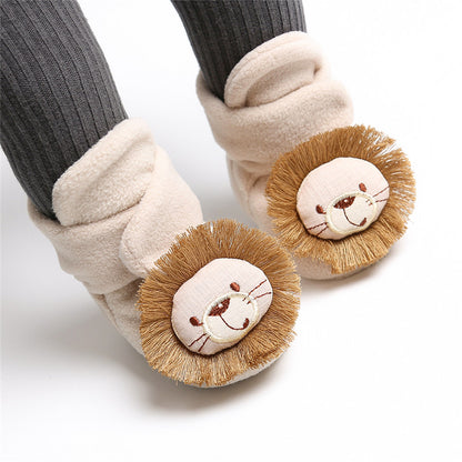 CozyCuddle Plush Floor Shoes: Snuggly Warmth for Tiny Tots