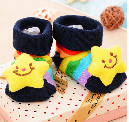 CuddleSteps Stitched Doll Socks