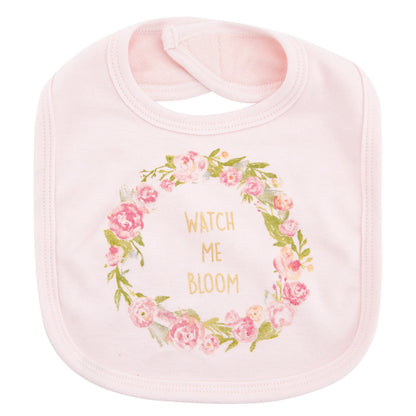 Absorbent Baby Bib Set with Bonus Drool Towels