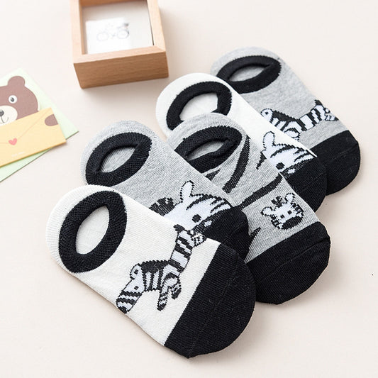 Children's Socks Boys' Cotton Socks Summer Thin