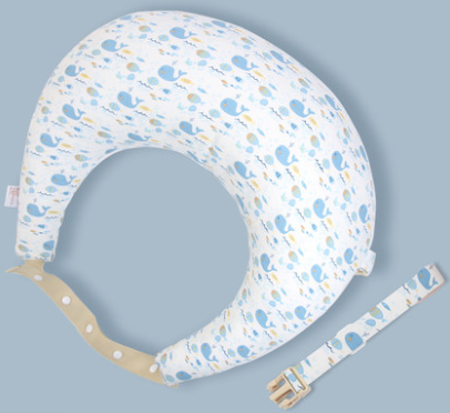 EmbraceEase Adjustable Nursing Pillow - Ergonomic Breastfeeding Support Cushion