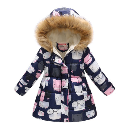 Little Frost Defender: Cozy Cotton Padded Winter Jacket